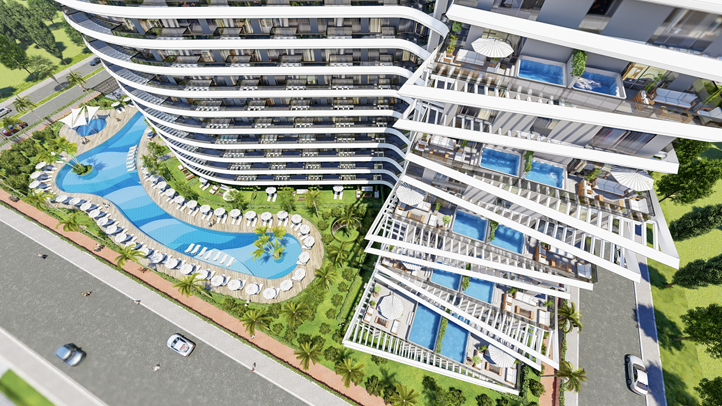 New off-plan project in Antalya